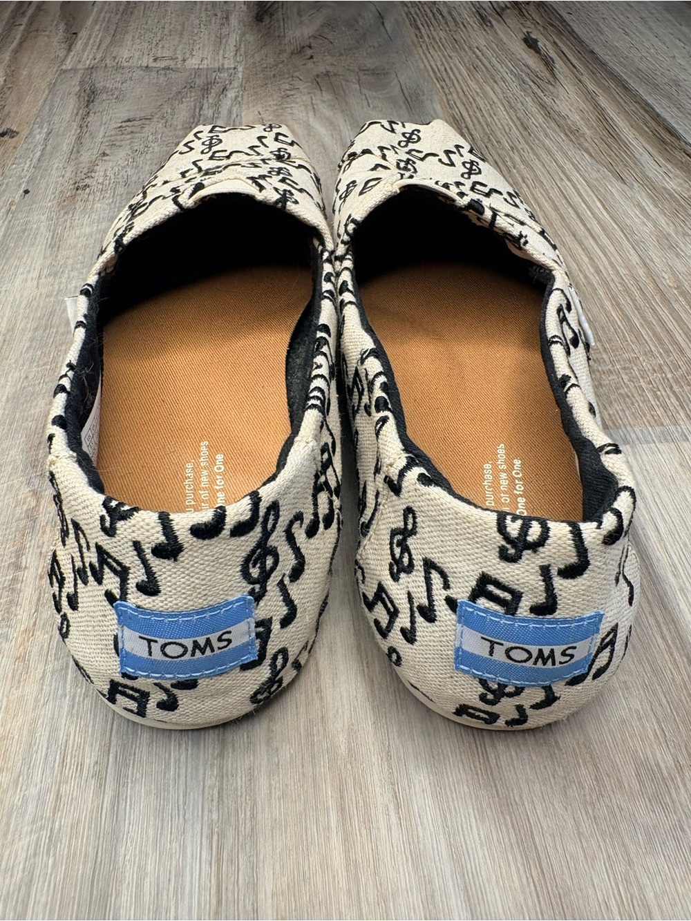 Tom’s Women's Alpargata Musical Notw Slip-On - Picture 4 of 7